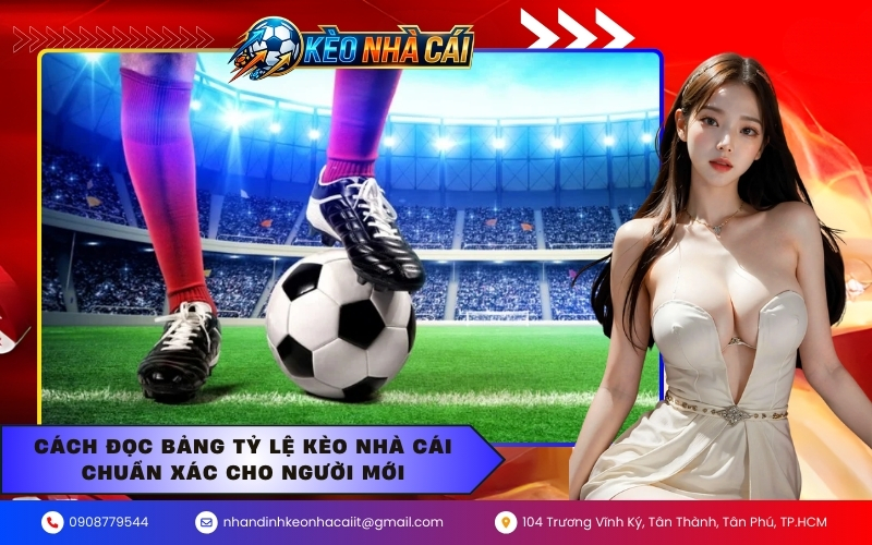 Cách đọc bảng tỷ lệ kèo nhà cái chuẩn xác cho người mới