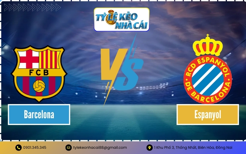 Soi kèo Barcelona vs Espanyol
